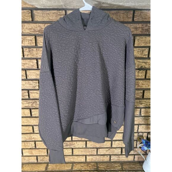 Tahari‎ Sport Bubble Cable Knit Hoodie - Picture 1 of 5